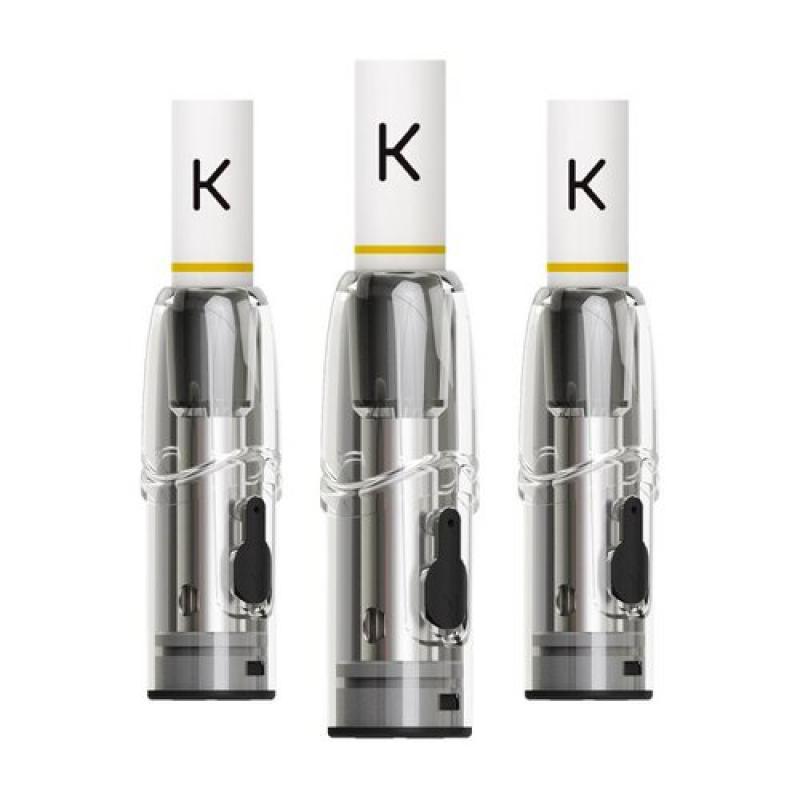 KIWI - Pod inkl. Filter Tip (3 Stück) - Transparent für KIWI PEN / POD System - Kopie