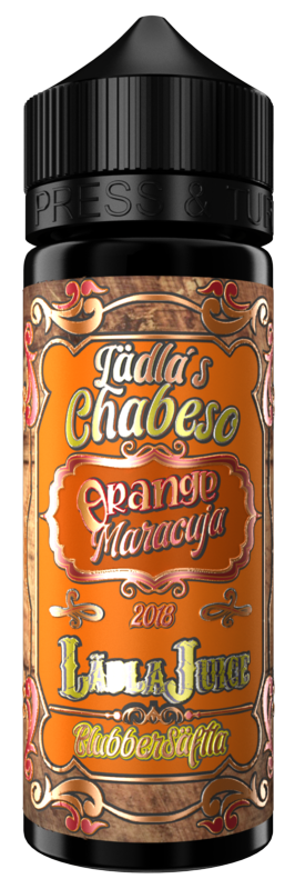 Lädla`s Juice Chabesco ORANGE MARACUJA Blubbersäftla Aroma Longfill 10 ml / 120 ml