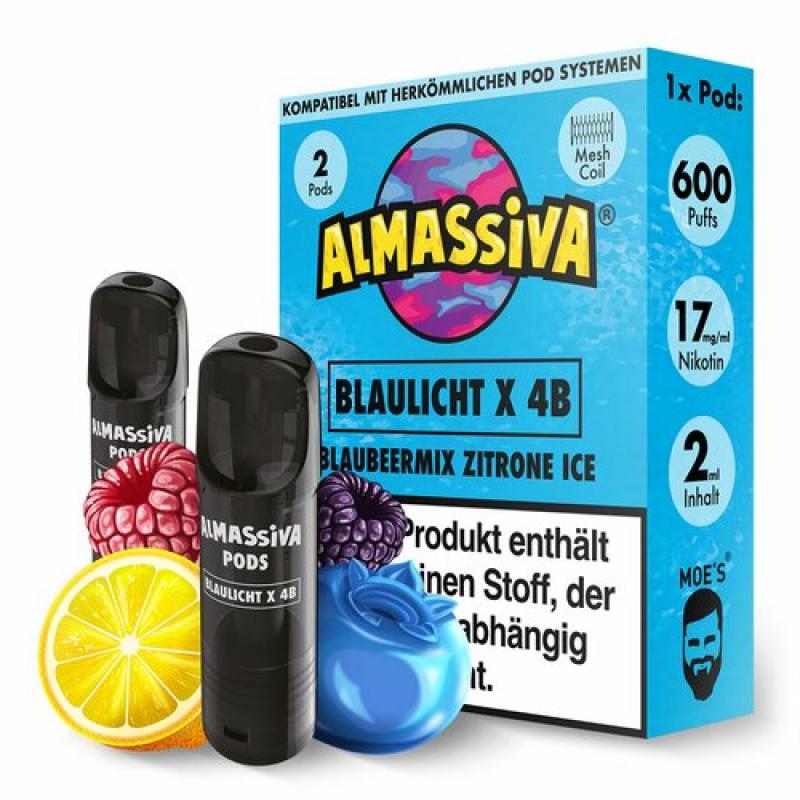 Al Massiva BLAULICHT X 4B Prefilled POD (2 Stk.) 2.0 ml /17 mg