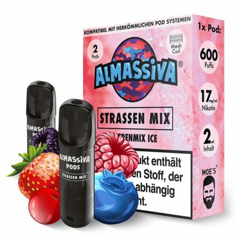 Al Massiva STRASSEN MIX Prefilled POD (2 Stk.) 2.0 ml /17 mg