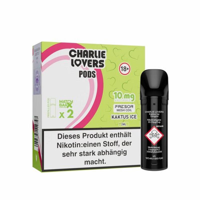 Charlie Lovers KAKTUS ICE Prefilled POD (2 Stk.) 2.0 ml / 10 mg