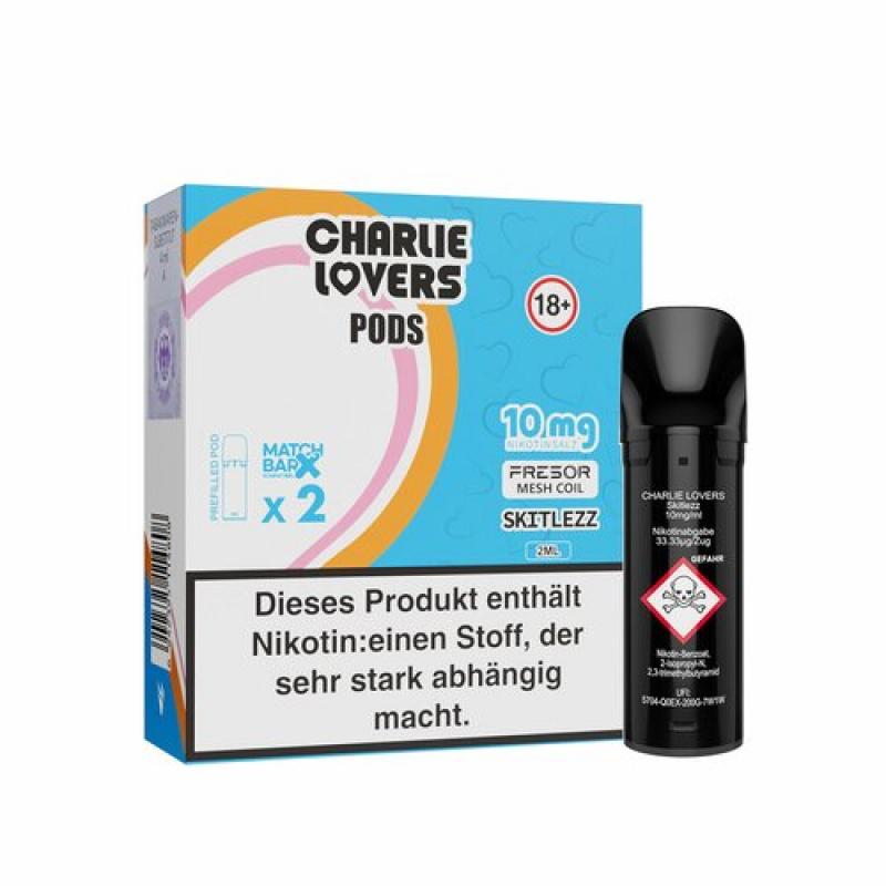 Charlie Lovers SKITLEZZ Prefilled POD (2 Stk.) 2.0 ml / 10 mg