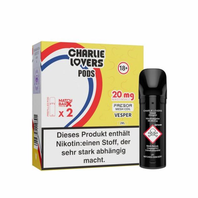 Charlie Lovers VESPER Prefilled POD (2 Stk.) 2.0 ml / 20 mg