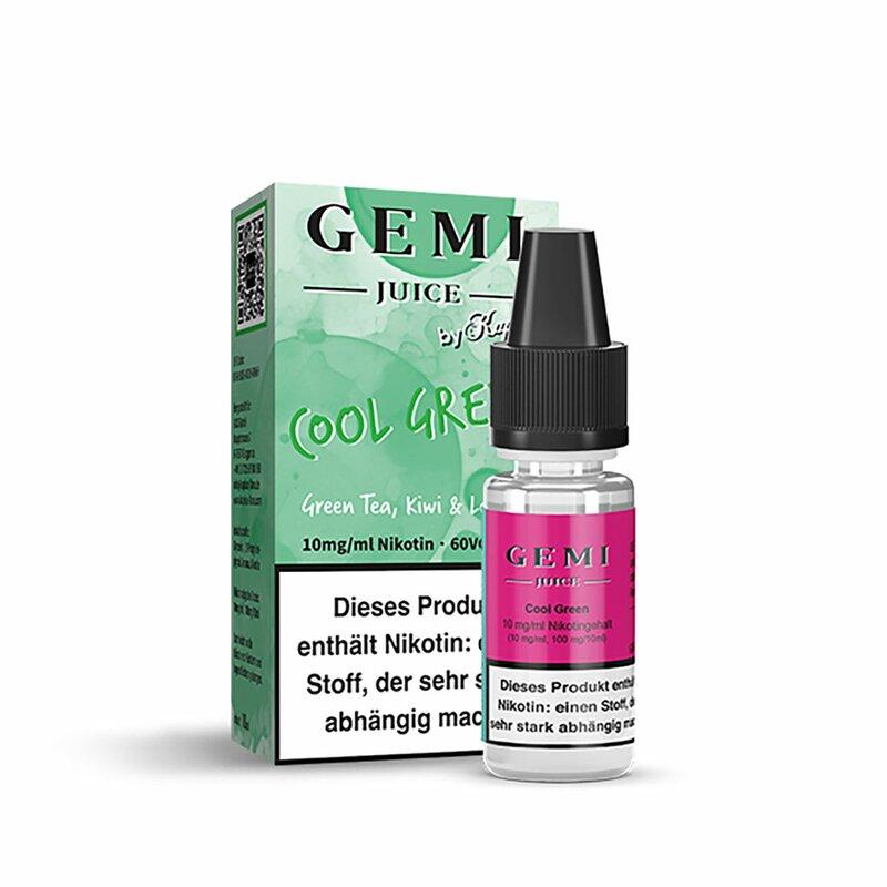 Gemi Juice by Kapka COOL GREEN Nikotinsalz Liquid 10 ml / 10 mg