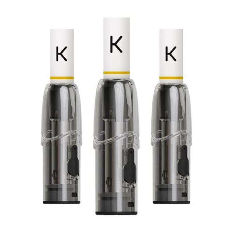 KIWI - Pod inkl. Filter Tip (3 Stück) - Schwarz für KIWI PEN / POD System - Kopie