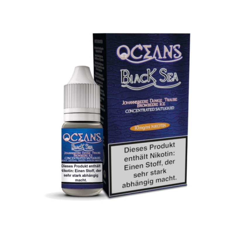 Oceans BLACK SEA NIC SALT Nikotinsalz Liquid 10 ml / 10 mg