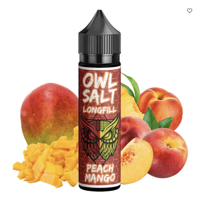 OWL Salt PEACH MANGO Aroma Longfill