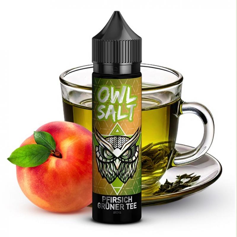 OWL Salt Pfirsich grüner Tee Aroma Longfill 10ml / 60ml