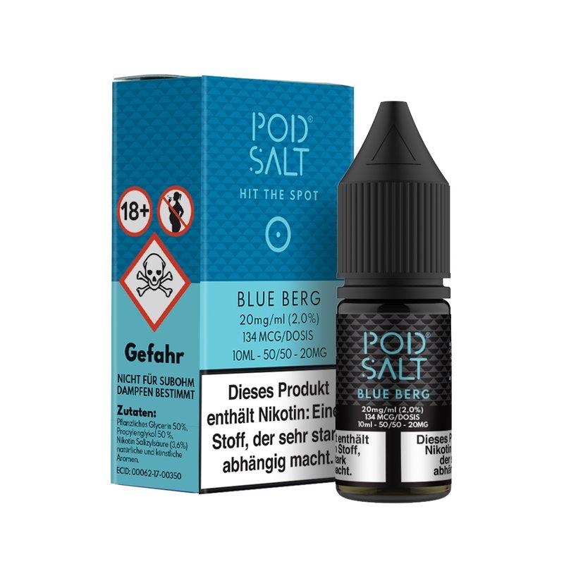 POD SALT Blue Berg Nikotinsalz Liquid 20 mg / 10 ml