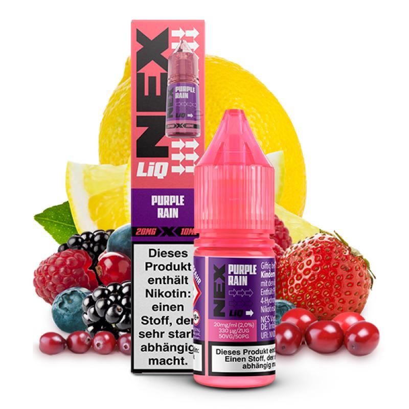 Pod Salt NexLiq Purple Rain Nikotinsalz Liquid 10 ml / 20 mg