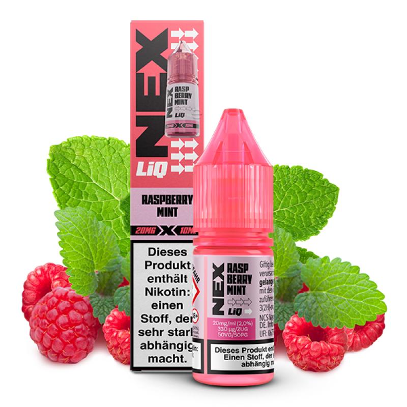 Pod Salt NexLiq Raspberry Mint Nikotinsalz Liquid 10 ml / 20 mg