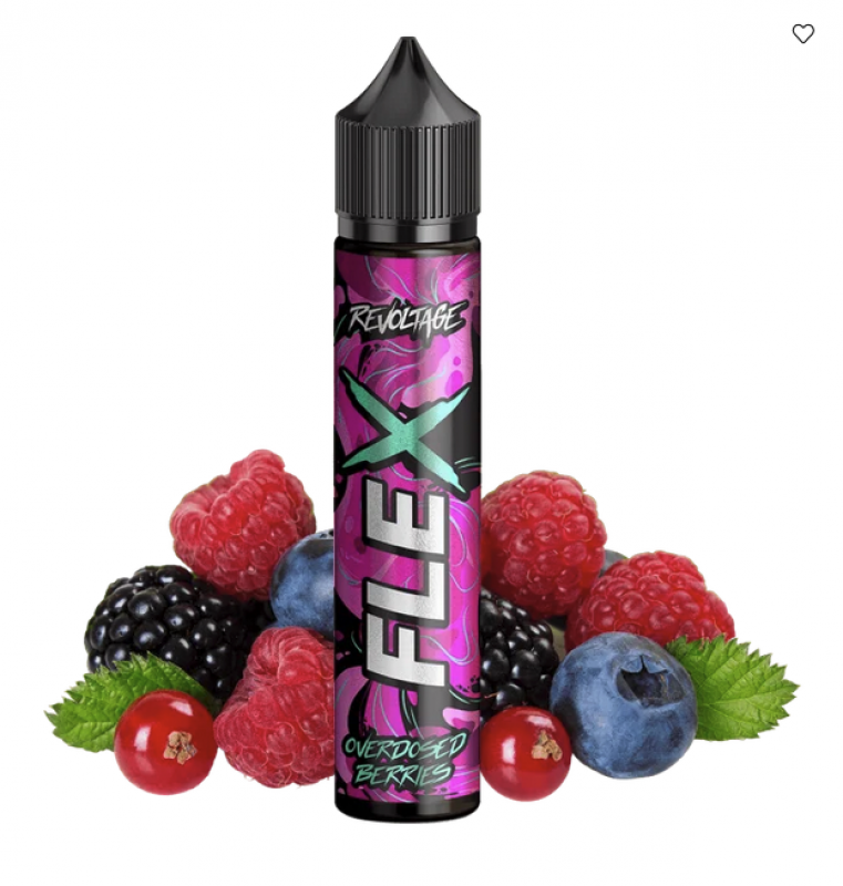 REVOLTAGE FLEX Overdosed Berries Aroma Longfill