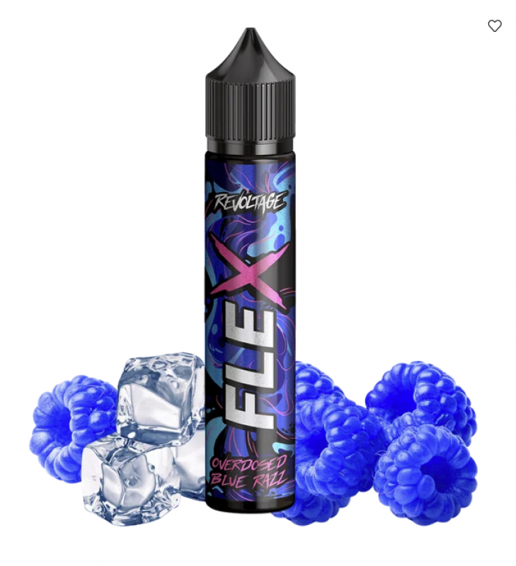 REVOLTAGE FLEX Overdosed Blue Razz Aroma Longfill