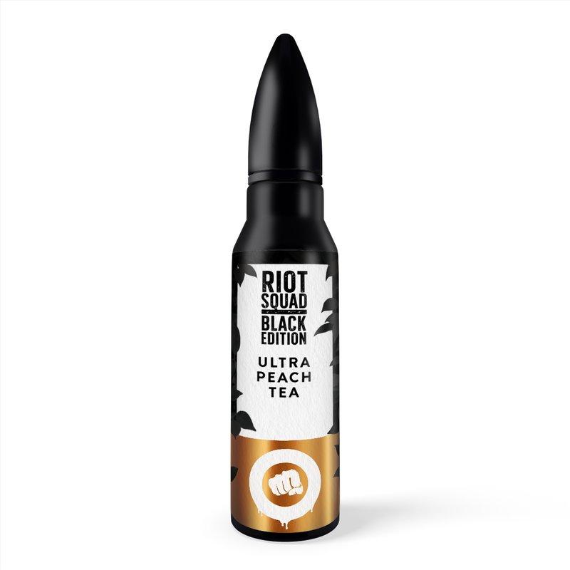 riot squad black edition ultra peach tea aroma longfill
