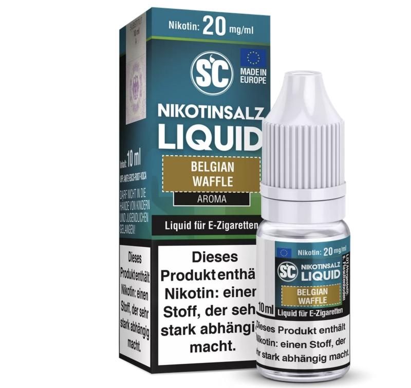sc belgian waffle nikotinsalz liquid 20mg
