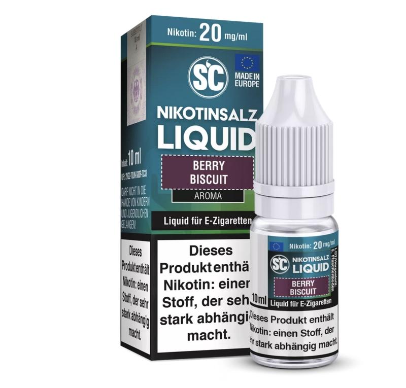 sc berry biscuit nikotinsalz liquid 20mg