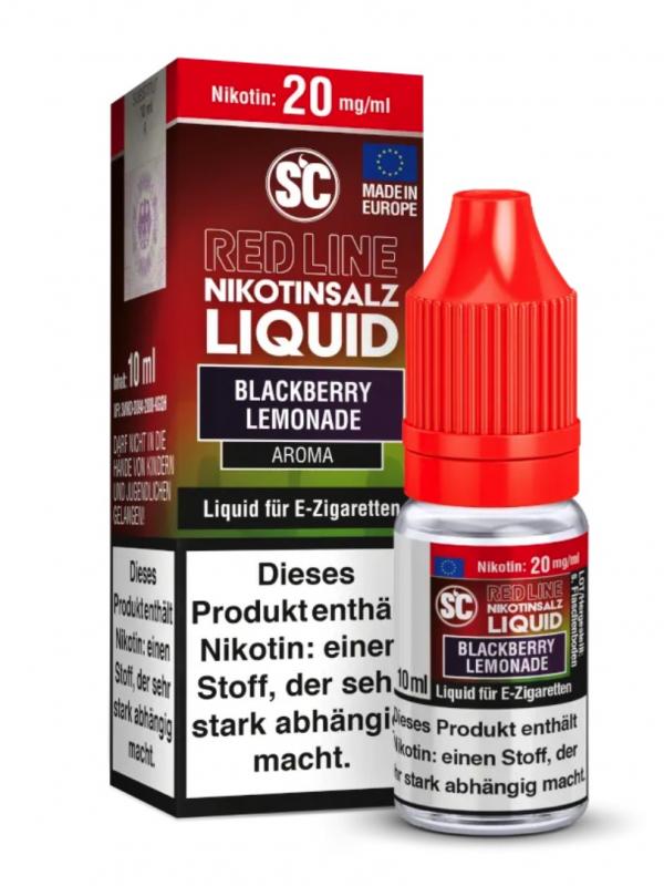 SC RED LINE Black Lemonade Nikotinsalz Liquid 10 ml / 20 mg