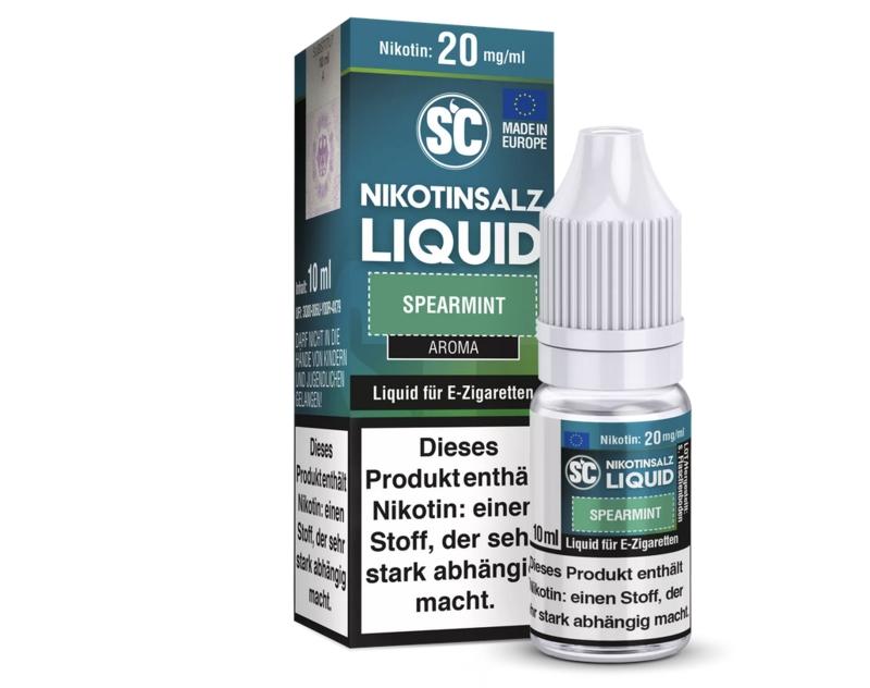sc spearmint nikotinsalz liquid 20mg