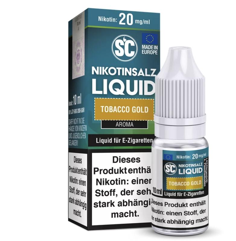 sc tobacco gold nikotinsalz liquid 20mg