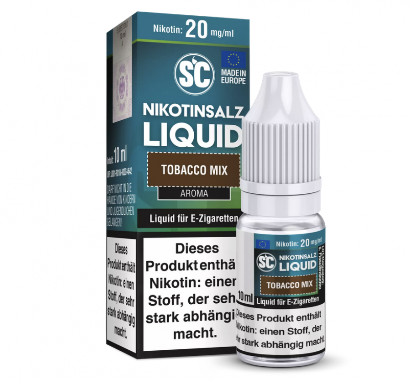 SC Tobacco Mix Nikotinsalz Liquid 10 ml / 20 mg