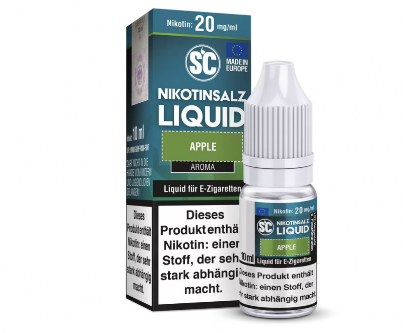 SC Apple Nikotinsalz Liquid 10 ml / 20 mg