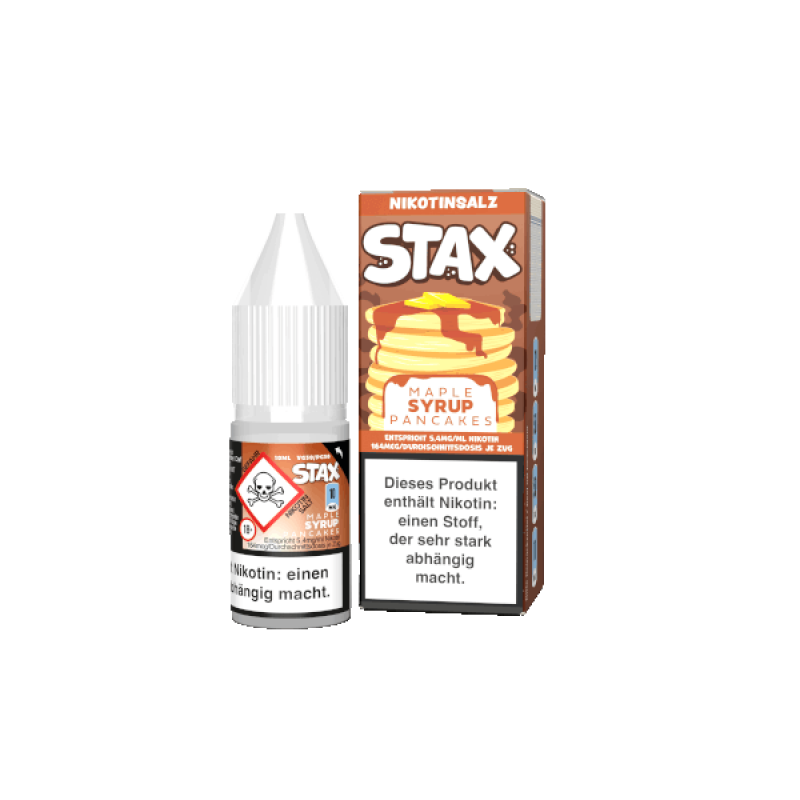 strapped stax maple syrup pancakes nikotinsalz liquid 10mg