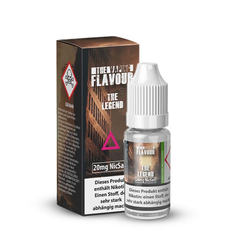 the vaping flavour the legend nikotinsalz liquid 10mg