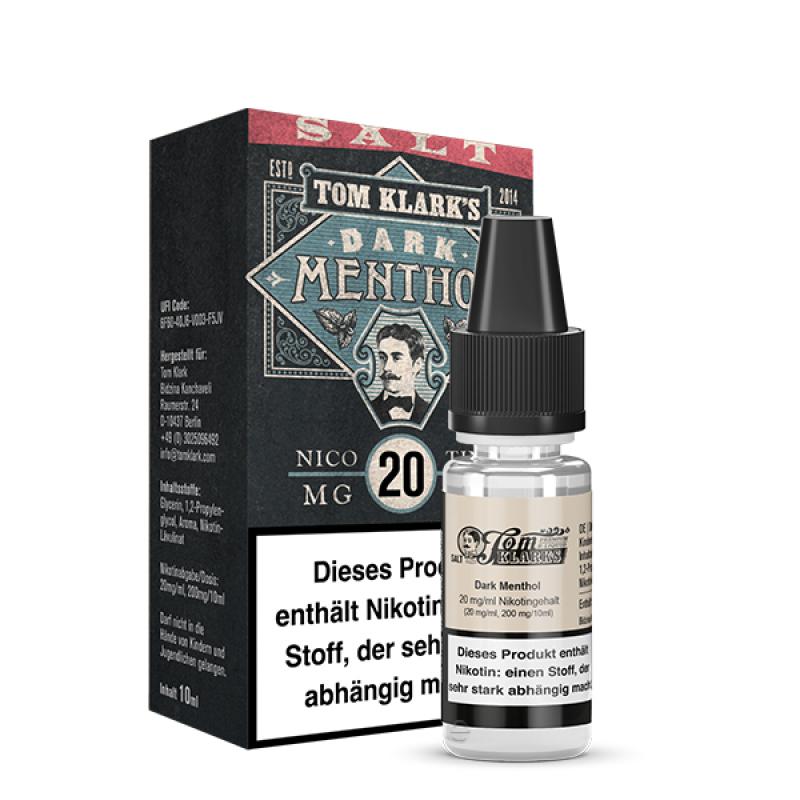 tom klarks dark menthol nikotinsalz liquid 20 mg