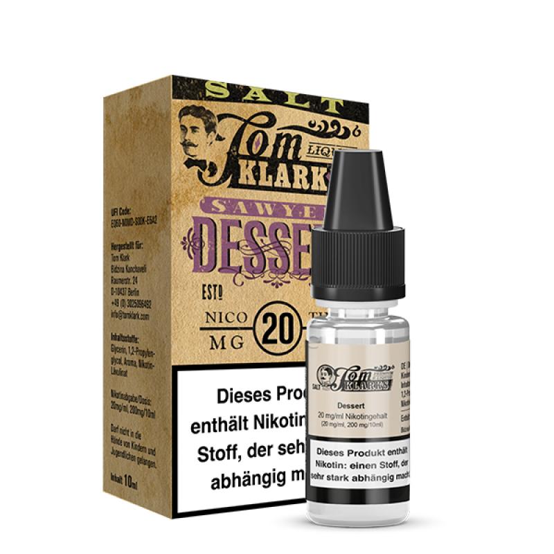 Tom Klark`s DESSERT Nikotinsalz Liquid 10 ml / 20 mg