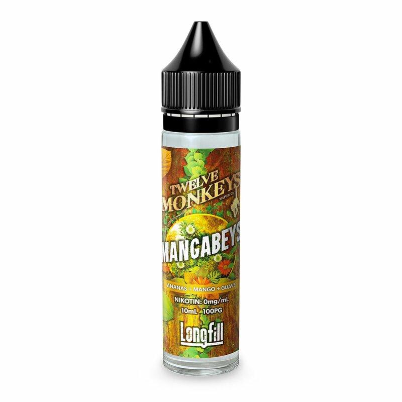 twelve monkeys mangabeys aroma longfill