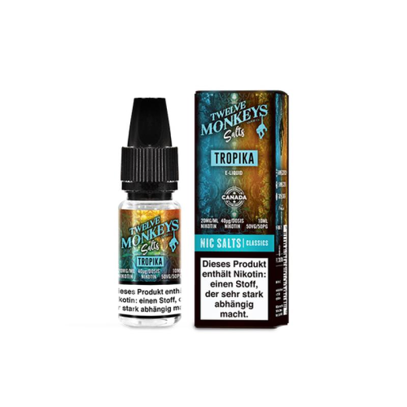 Twelve Monkeys TROPIKA Nikotinsalz SALT NIC Liquid 20 mg / 10 ml