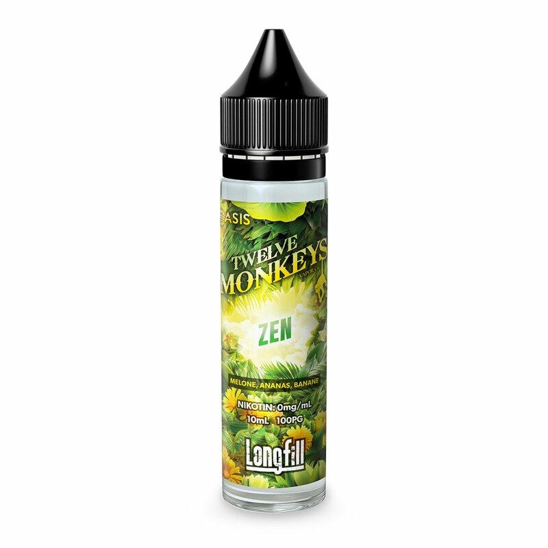 twelve monkeys zen aroma longfill