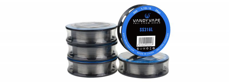 Vandy Vape 1.50 Meter SS316L Mesh Wire 300 Wickeldraht