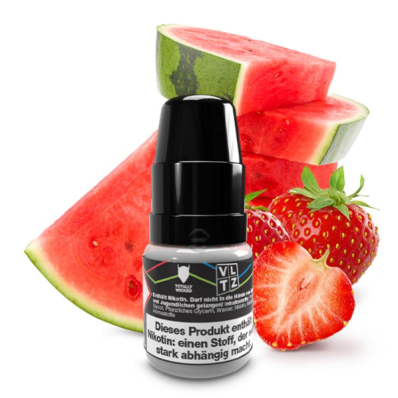 VLTZ by Totally Wicked ERDBEERE WASSERMELONE Nikotinsalz Liquid 10 mg / 10 ml