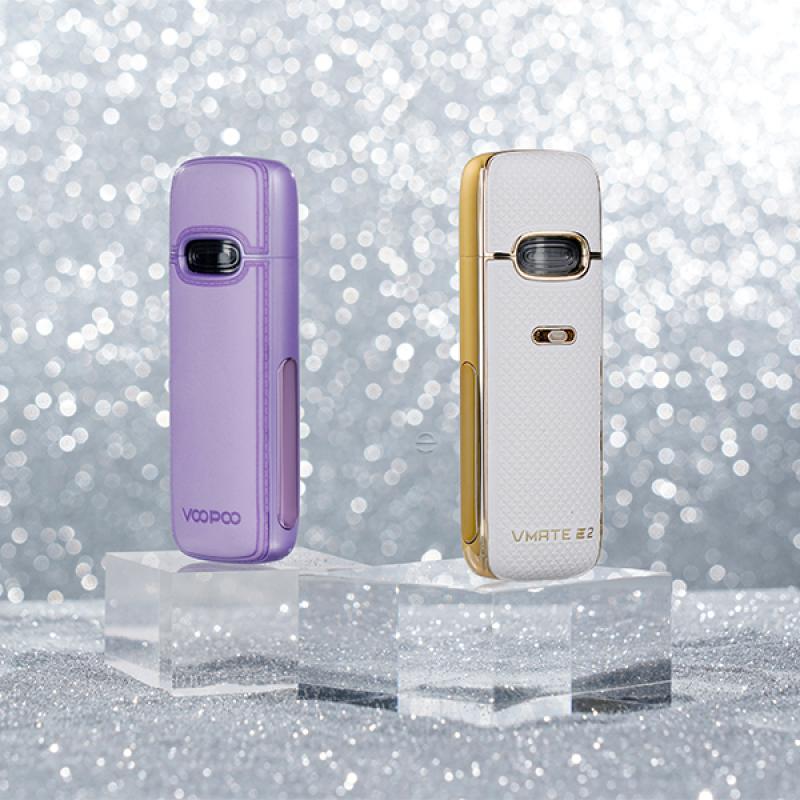VooPoo Vmate E2 Kit POD System Starterkit 30 Watt 1500 mAh 3.0 ml seashell-white