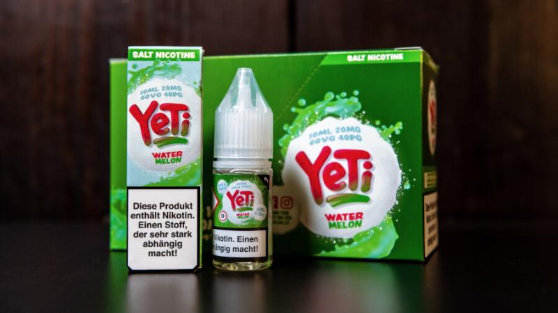 YETI WATERMELON Nikotinsalz SALT NIC Liquid 20 mg / 10 ml