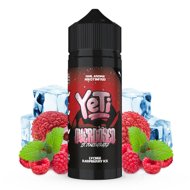 YETI Lychee Raspberry Ice Overdosed Aroma Longfill 10 ml / 120 ml