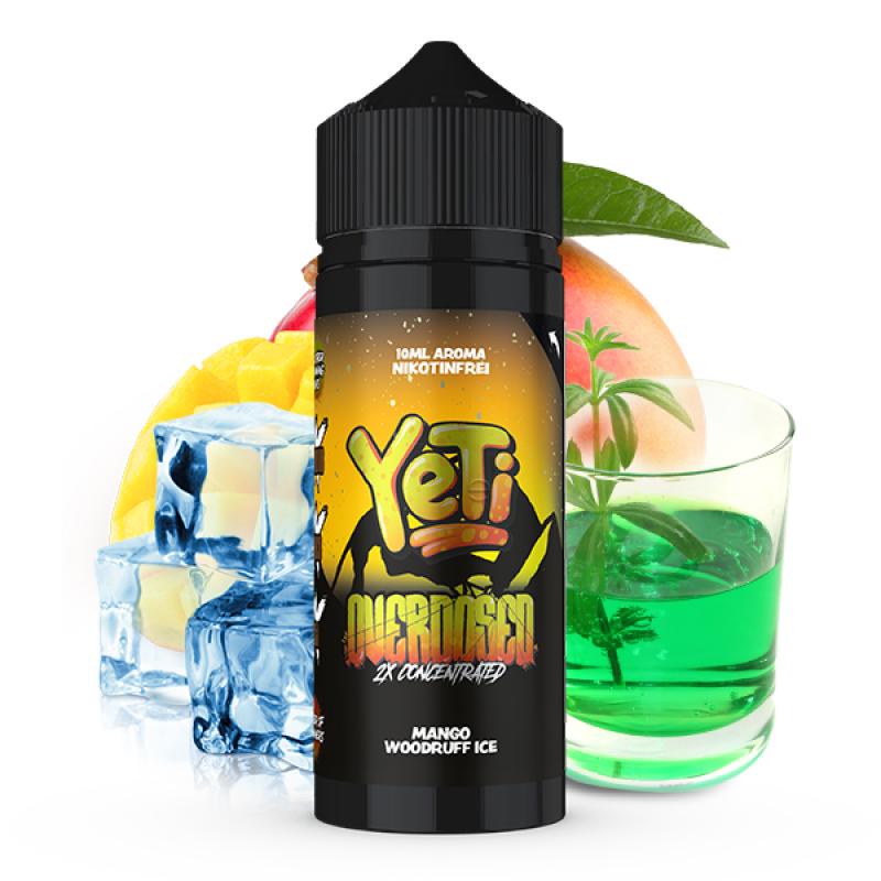 YETI Mango Woodruff Ice Overdosed Aroma Longfill 10 ml / 120 ml