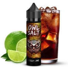 OWL Salt Cola Lime Aroma 10ml Longfill für E-Zigaretten mit Cola und frischer Limette