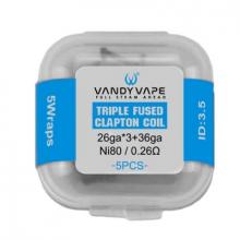 Vandy Vape MATO Pre-BUILD Coil 0.26 Ohm 5-er Set