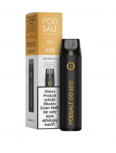 POD SALT GO 600 K POD System Nic Salt 2.0 ml / 20 mg ORANGE ICE