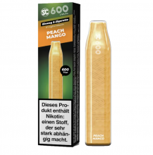 SC 600 PEACH MANGO Disposable Einweg POD System Nic Salt 2.0 ml / 17 mg