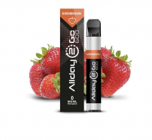 Allday 2 Go ERDBEERE Einweg E-Zigarette Disposable POD System Starter Set 2.0 ml / 20 mg Nic Salt