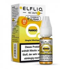 ELFBAR ELFLIQ MANGO Nikotinsalz SALT NIC Liquid 10 mg / 10 ml