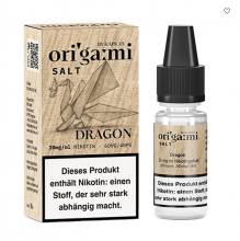 Kapka`s Flava Origami Dragon Nikotinsalz Liquid 10 ml / 20 mg