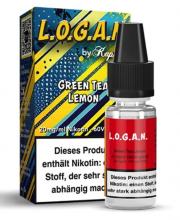 L.O.G.A.N. by Kapkas Flava GREEN TEA LEMON Nikotinsalz Liquid 10 ml / 20 mg