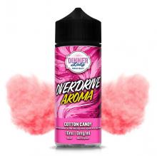 Dinner Lady Overdrive Cotton Candy Aroma 10 ml in 120 ml Longfill Flasche – süße Zuckerwatte mit Kühle