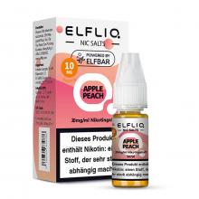 ELFBAR ELFLIQ Apple Peach Nikotinsalz SALT NIC Liquid 10 mg / 10 ml