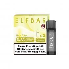 ELFA CP by ELFBAR BANANA Prefilled Pod 2-er Set 2.0 ml / 20 mg