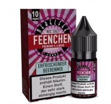 NEBELFEE Feenchen Erfrischender Beerenmix Nikotinsalz Liquid 10 ml / 10 mg
